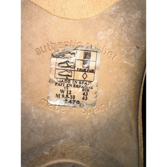 Taos Woolderness Wool Blend Clogs Navy Arch Support Unisex 43 | W 12 M 9.5-10 - Picture 3 of 9